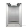 Decoração de cabine em aço inoxidável para elevador de passageiros de 1000 kg